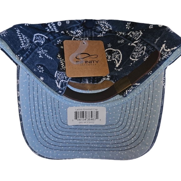 NWT Infinity Headwear Paisley Printed Hat - Picture 2 of 2
